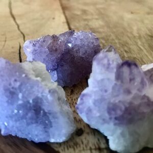 Purple Mini quartz crystals